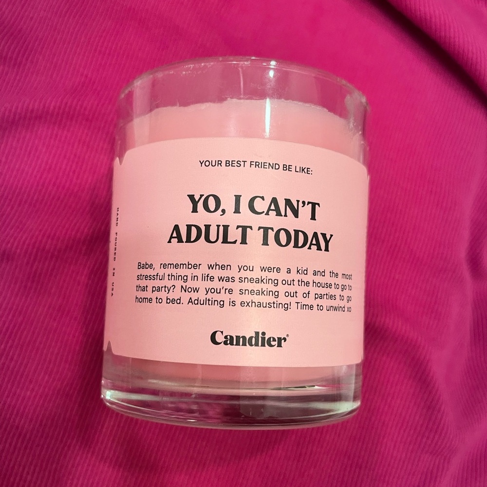 Andie Pink Scented Candle